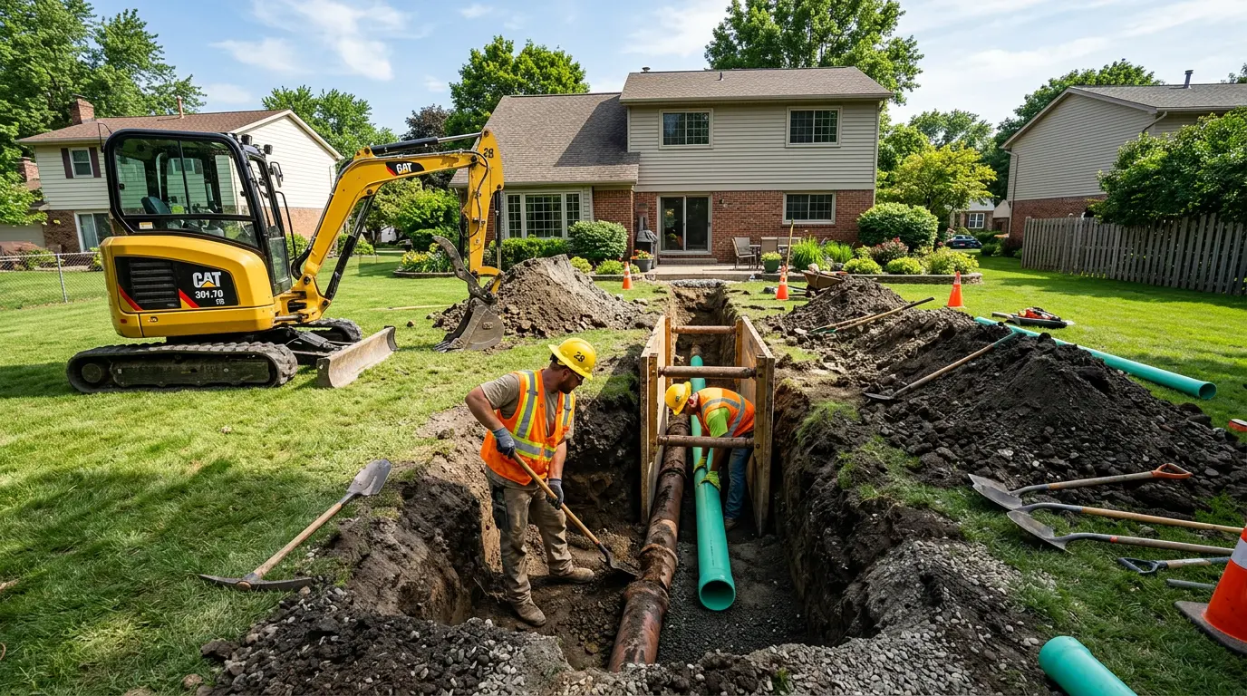 Sewer Line Repair in Mango, FL